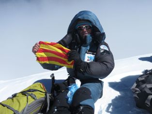 Ferran Latorre,un dels alpinistes catalans capdavanters